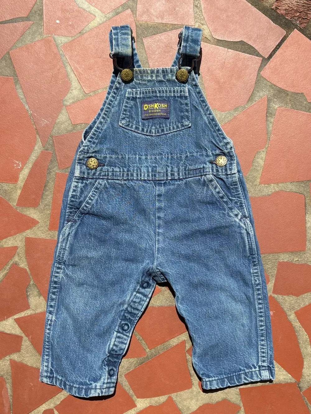 OshKosh B'gosh Blue Denim Kids Overalls